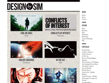 Tablet Screenshot of designbysim.com